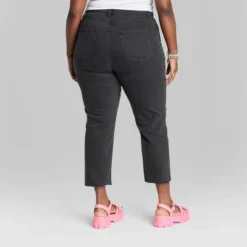 Women's Super-High Rise Distressed Slim Straight Jeans - Wild Fable™ Black Wash 6 Women's Super-High Rise Distressed Slim Straight Jeans - Wild Fable™ Black Wash -Wild Fable Shop GUEST 654d37ca 35a1 4a70 883e 00263150b67e