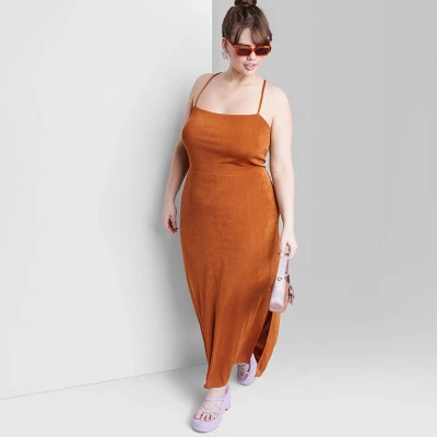 Women's Lace-Up Back Maxi Bodycon Dress - Wild Fable™ 8 Women's Lace-Up Back Maxi Bodycon Dress - Wild Fable™ - Image 6