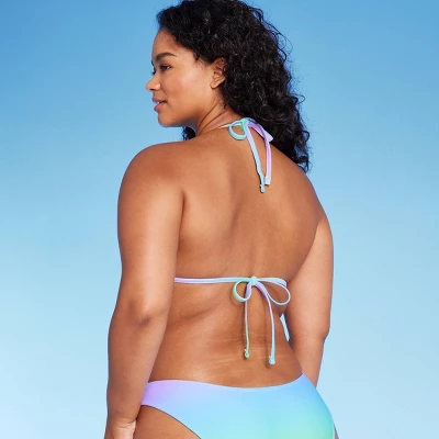 Women's Triangle Bikini Top With Shell Charm - Wild Fable™ 6 Women's Triangle Bikini Top With Shell Charm - Wild Fable™ - Image 4