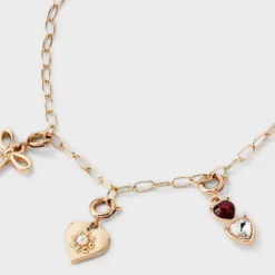 Build Your Own Heart And Butterfly Charm Necklace - Wild Fable™ Gold 8 Build Your Own Heart And Butterfly Charm Necklace - Wild Fable™ Gold -Wild Fable Shop GUEST 679ee3c0 b324 4493 bbb7 c8638b1a47d2