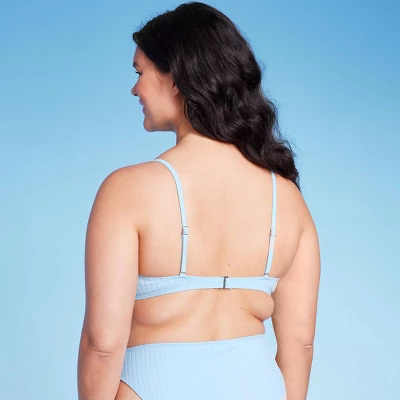 Women's Ribbed Underwire Bralette Bikini Top - Wild Fable™ 6 Women's Ribbed Underwire Bralette Bikini Top - Wild Fable™ - Image 4