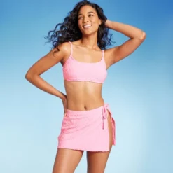 Women's Wavy Terry Textured Bralette Bikini Top - Wild Fable™ Light Pink 14 Women's Wavy Terry Textured Bralette Bikini Top - Wild Fable™ Light Pink -Wild Fable Shop GUEST 6b3e21ad 439c 40cf a7ca 48b3fe626f30