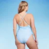 Women's Side-Cinch Detail Extra High Leg Cheeky One Piece Swimsuit - Wild Fable™ Blue 2 Women's Side-Cinch Detail Extra High Leg Cheeky One Piece Swimsuit - Wild Fable™ Blue -Wild Fable Shop GUEST 6c23c42b f494 4cef b4d1 31d52612a79c