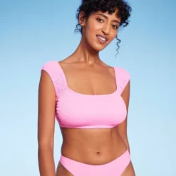 Women's Cap Sleeve Smocked Bralette Bikini Top - Wild Fable™ 14 Women's Cap Sleeve Smocked Bralette Bikini Top - Wild Fable™ -Wild Fable Shop GUEST 6c66fc84 2d09 47a2 8be4 5216854e5f26