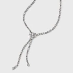Crystal Y-Necklace - Wild Fable™ Silver 9 Crystal Y-Necklace - Wild Fable™ Silver -Wild Fable Shop GUEST 6d66c7e9 3807 48e4 b462 8500bbd3a0e3