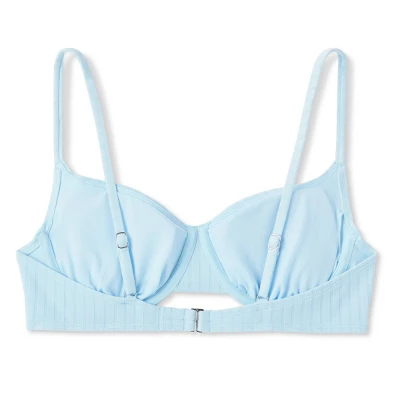 Women's Ribbed Underwire Bralette Bikini Top - Wild Fable™ 8 Women's Ribbed Underwire Bralette Bikini Top - Wild Fable™ - Image 6