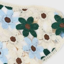Knitted Flowers Headscarf - Wild Fable™ Ivory/Blue/Brown/Green: Floral Polyester Scarf For Fashion 6 Knitted Flowers Headscarf - Wild Fable™ Ivory/Blue/Brown/Green: Floral Polyester Scarf For Fashion -Wild Fable Shop GUEST 728dd10a 45bb 44c4 a0ab caed3ccb1b2d