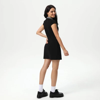 Women's Cap Sleeve Knit Mini Dress - Wild Fable™ Black 3 Women's Cap Sleeve Knit Mini Dress - Wild Fable™ Black