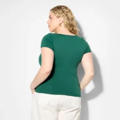 Women's Seamless Cap Sleeve Square Neck T-Shirt - Wild Fable™ 6 Women's Seamless Cap Sleeve Square Neck T-Shirt - Wild Fable™ -Wild Fable Shop GUEST 787e9418 7cd7 4a26 b3a9 6347c4a4d40f