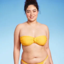 Women's Knot-Front Bandeau Bikini Top - Wild Fable™ Yellow 11 Women's Knot-Front Bandeau Bikini Top - Wild Fable™ Yellow -Wild Fable Shop GUEST 79082055 08e7 436f 874a 9cad80e227e4