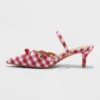 Women's Lysandra Gingham Eyelet Kitten Heels - Wild Fable™ Red 1 Women's Lysandra Gingham Eyelet Kitten Heels - Wild Fable™ Red -Wild Fable Shop GUEST 7a3f53de f1a6 4f6d ac28 b8d8627f9917