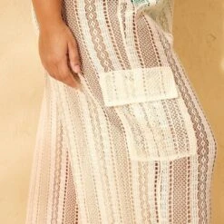 Women's Crochet Mid-Rise Swim Cover Up Cargo Pants - Wild Fable™ Beige 5 Women's Crochet Mid-Rise Swim Cover Up Cargo Pants - Wild Fable™ Beige -Wild Fable Shop GUEST 7f068ab7 dc6f 4d05 8156 0e50b490142d