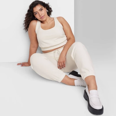 Women's Slim Fit Sweatshirt Bra Tank Top - Wild Fable™ 6 Women's Slim Fit Sweatshirt Bra Tank Top - Wild Fable™ - Image 4