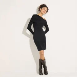 Women's Off-Shoulder Draped Dress - Wild Fable™ Black 7 Women's Off-Shoulder Draped Dress - Wild Fable™ Black -Wild Fable Shop GUEST 863864dd 32d2 4b40 a6cb 4098e751f13c