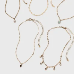 Mixed Charms And Tassel Choker Necklace Set 5pc - Wild Fable™ Gold 6 Mixed Charms And Tassel Choker Necklace Set 5pc - Wild Fable™ Gold -Wild Fable Shop GUEST 88502100 605a 405e bbf1 2fa72c00e1e6