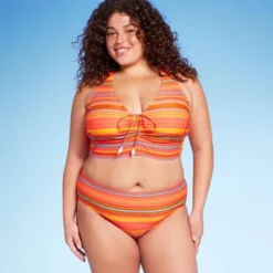 Women's Mid-Rise Full Coverage Hipster Bikini Bottom - Wild Fable™ Red Striped 6 Women's Mid-Rise Full Coverage Hipster Bikini Bottom - Wild Fable™ Red Striped -Wild Fable Shop GUEST 88bc7a13 ab7a 4030 82b6 417b2de06282