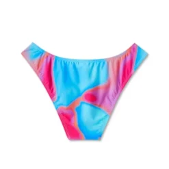 Women's High Leg Cheeky Bikini Bottom - Wild Fable™ Blue Marble Print 15 Women's High Leg Cheeky Bikini Bottom - Wild Fable™ Blue Marble Print -Wild Fable Shop GUEST 88c108f7 de45 4fa2 b394 238776b7ff34