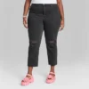Women's Super-High Rise Distressed Slim Straight Jeans - Wild Fable™ Black Wash 2 Women's Super-High Rise Distressed Slim Straight Jeans - Wild Fable™ Black Wash -Wild Fable Shop GUEST 88cef939 ce11 4a94 9575 0a415328dd74