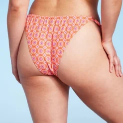 Women's Ultra High Leg Adjustable Coverage Bikini Bottom - Wild Fable™ Orange Tile Print 15 Women's Ultra High Leg Adjustable Coverage Bikini Bottom - Wild Fable™ Orange Tile Print -Wild Fable Shop GUEST 89bc93e0 0cc1 442e a82d 4ded88af3b2e