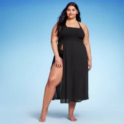 Women's Smocked High Slit Convertible Cover Up Dress - Wild Fable™ 18 Women's Smocked High Slit Convertible Cover Up Dress - Wild Fable™ -Wild Fable Shop GUEST 8a14f939 7a45 41b1 b667 1afd7c4c90b3