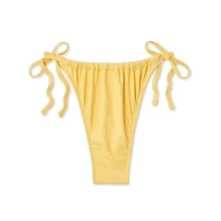 Women's Side-Tie Ultra High Leg Adjustable Coverage Bikini Bottom - Wild Fable™ Yellow 18 Women's Side-Tie Ultra High Leg Adjustable Coverage Bikini Bottom - Wild Fable™ Yellow -Wild Fable Shop GUEST 8c401498 d6f2 427e adbc 0d03a3cb1886