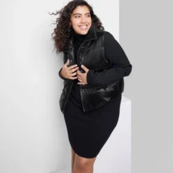 Women's Iridescent Cropped Puffer Vest - Wild Fable™ Black 9 Women's Iridescent Cropped Puffer Vest - Wild Fable™ Black -Wild Fable Shop GUEST 8e3de4cc b49f 4c95 8e7c c4834e5b911f