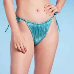 Women's Foil Strappy Extra High Leg Super Cheeky Bikini Bottom - Wild Fable™ Teal Blue 14 Women's Foil Strappy Extra High Leg Super Cheeky Bikini Bottom - Wild Fable™ Teal Blue -Wild Fable Shop GUEST 91d8a6a3 ea6a 4aff ad91 1fcf5e439dcf
