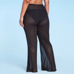 Women's Mesh Cover Up High Waist Flare Pants - Wild Fable™ -Wild Fable Shop GUEST 939d24ed 0cbb 4273 93a5 a533695d5b67