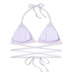 Women's Extreme Wrap Triangle Bikini Top - Wild Fable™ Light Purple Iridescent 14 Women's Extreme Wrap Triangle Bikini Top - Wild Fable™ Light Purple Iridescent -Wild Fable Shop GUEST 99b4b36d 6766 44d4 8ac1 8708c7541281