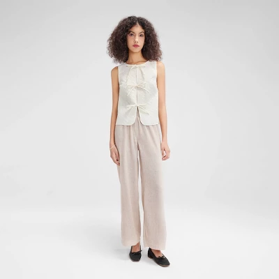 Women's Quilted Tie-Front Vest - Wild Fable™ 3 Women's Quilted Tie-Front Vest - Wild Fable™