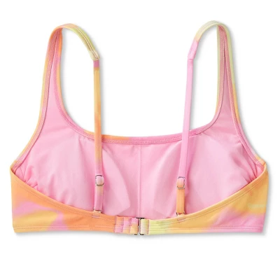 Women's Bralette Bikini Top - Wild Fable™ Pink/Orange/Yellow Tie-Dye 8 Women's Bralette Bikini Top - Wild Fable™ Pink/Orange/Yellow Tie-Dye - Image 6