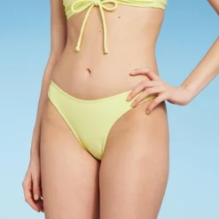 Women's High Leg Cheeky Bikini Bottom - Wild Fable™ Light Yellow 16 Women's High Leg Cheeky Bikini Bottom - Wild Fable™ Light Yellow -Wild Fable Shop GUEST a2c99d9a 4aa1 45df abd7 63ac01000aa1
