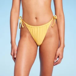 Women's Side-Tie Ultra High Leg Adjustable Coverage Bikini Bottom - Wild Fable™ Yellow 19 Women's Side-Tie Ultra High Leg Adjustable Coverage Bikini Bottom - Wild Fable™ Yellow -Wild Fable Shop GUEST a3f2911b 4a02 405c b2e7 57f592422947