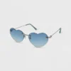 Women's Rimless Metal Heart Novelty Sunglasses - Wild Fable™ Blue 2 Women's Rimless Metal Heart Novelty Sunglasses - Wild Fable™ Blue -Wild Fable Shop GUEST a7a1cf62 6b52 4fc0 96e7 024690b6d65a