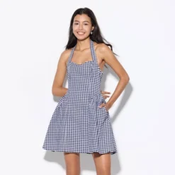 Women's Mini Dress - Wild Fable™ Navy Blue Gingham 7 Women's Mini Dress - Wild Fable™ Navy Blue Gingham -Wild Fable Shop GUEST a912cafc b82a 4a8e 91cd c37b061710ee