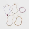 Embellished Heart Choker Necklace Set 5pc - Wild Fable™ Gold/Purple 1 Embellished Heart Choker Necklace Set 5pc - Wild Fable™ Gold/Purple -Wild Fable Shop GUEST a97440b9 0191 4d37 a102 ea6455860526