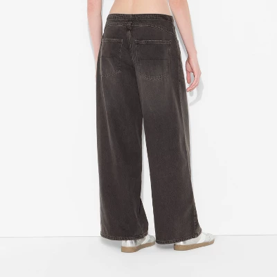 Women's Low-Rise Wide Leg Loose Jeans - Wild Fable™ 4 Women's Low-Rise Wide Leg Loose Jeans - Wild Fable™ - Image 2