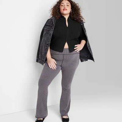 Women's Fitted Mock Turtleneck Zip-Up Cardigan - Wild Fable™ 5 Women's Fitted Mock Turtleneck Zip-Up Cardigan - Wild Fable™ - Image 3