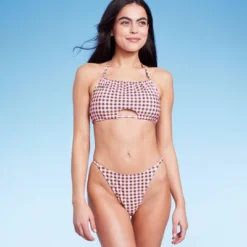 Women's High Leg Cheeky Bikini Bottom - Wild Fable™ Multi Check Print 10 Women's High Leg Cheeky Bikini Bottom - Wild Fable™ Multi Check Print -Wild Fable Shop GUEST b2e8b16d cf41 4ed6 bf66 7eb22925ae8c