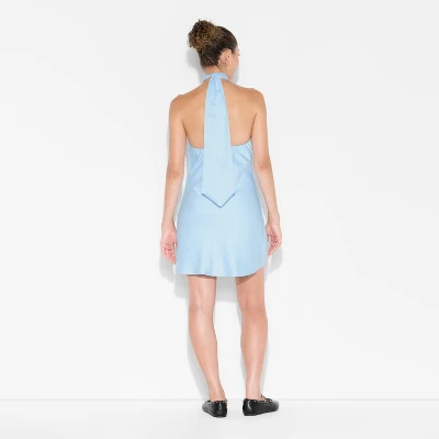 Women's Satin Twist Mini Slip Dress - Wild Fable™ 4 Women's Satin Twist Mini Slip Dress - Wild Fable™ - Image 2