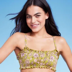 Women's Ruffle Detail Bralette Bikini Top - Wild Fable™ 10 Women's Ruffle Detail Bralette Bikini Top - Wild Fable™ -Wild Fable Shop GUEST b61ebe73 91ec 4eef ae8c a7bb6cd97c2a