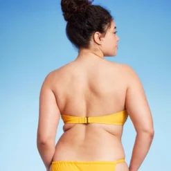 Women's Knot-Front Bandeau Bikini Top - Wild Fable™ Yellow 12 Women's Knot-Front Bandeau Bikini Top - Wild Fable™ Yellow -Wild Fable Shop GUEST b6c2a017 a0e6 4ade 9616 180d51cff5b1