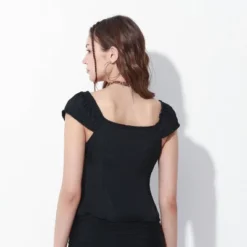 Women's Cap Sleeve Button-Front Shirt - Wild Fableā¢