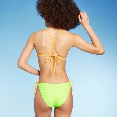 Women's Reversible Side-Tie High Leg Cheeky Bikini Bottom - Wild Fable™ 8 Women's Reversible Side-Tie High Leg Cheeky Bikini Bottom - Wild Fable™ - Image 6