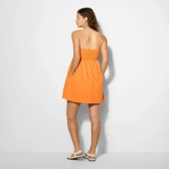 Women's Pintuck Strapless Babydoll Dress - Wild Fable™ Orange 6 Women's Pintuck Strapless Babydoll Dress - Wild Fable™ Orange -Wild Fable Shop GUEST bf66d354 2231 4342 bf34 3eb5ab611674