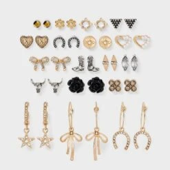 Western Earring Set 18pc - Wild Fable™ Gold/Silver 7 Western Earring Set 18pc - Wild Fable™ Gold/Silver -Wild Fable Shop GUEST c089158e fae8 42d6 a10c 27808c2ffbec