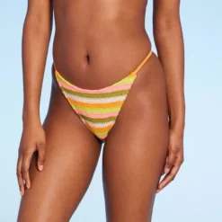 Women's Extra Cheeky Extra High Leg Crochet Bikini Bottom - Wild Fable™ Multi Orange Striped 11 Women's Extra Cheeky Extra High Leg Crochet Bikini Bottom - Wild Fable™ Multi Orange Striped -Wild Fable Shop GUEST c16e9bdb fb77 448e a2b6 8f1bf9527087