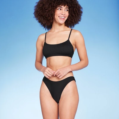 Women's Low-Rise High Leg Cheeky Bikini Bottom - Wild Fable™ 4 Women's Low-Rise High Leg Cheeky Bikini Bottom - Wild Fable™ - Image 2