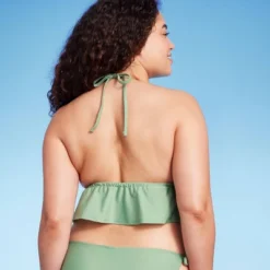 Women's Crochet Tie-Front Longline Bikini Top - Wild Fable™ Soft Green 12 Women's Crochet Tie-Front Longline Bikini Top - Wild Fable™ Soft Green -Wild Fable Shop GUEST c5739bc9 c0b2 4525 80a1 0dc09ad82033