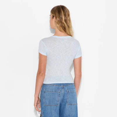 Women's Short Sleeve Roundneck T-Shirt - Wild Fable™ 4 Women's Short Sleeve Roundneck T-Shirt - Wild Fable™ - Image 2